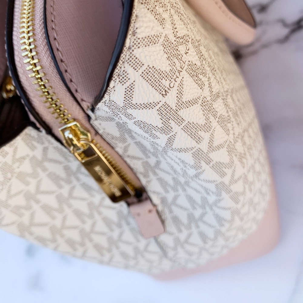 Michael Kors Large Satchel Vanilla pink - Picture 6 of 8